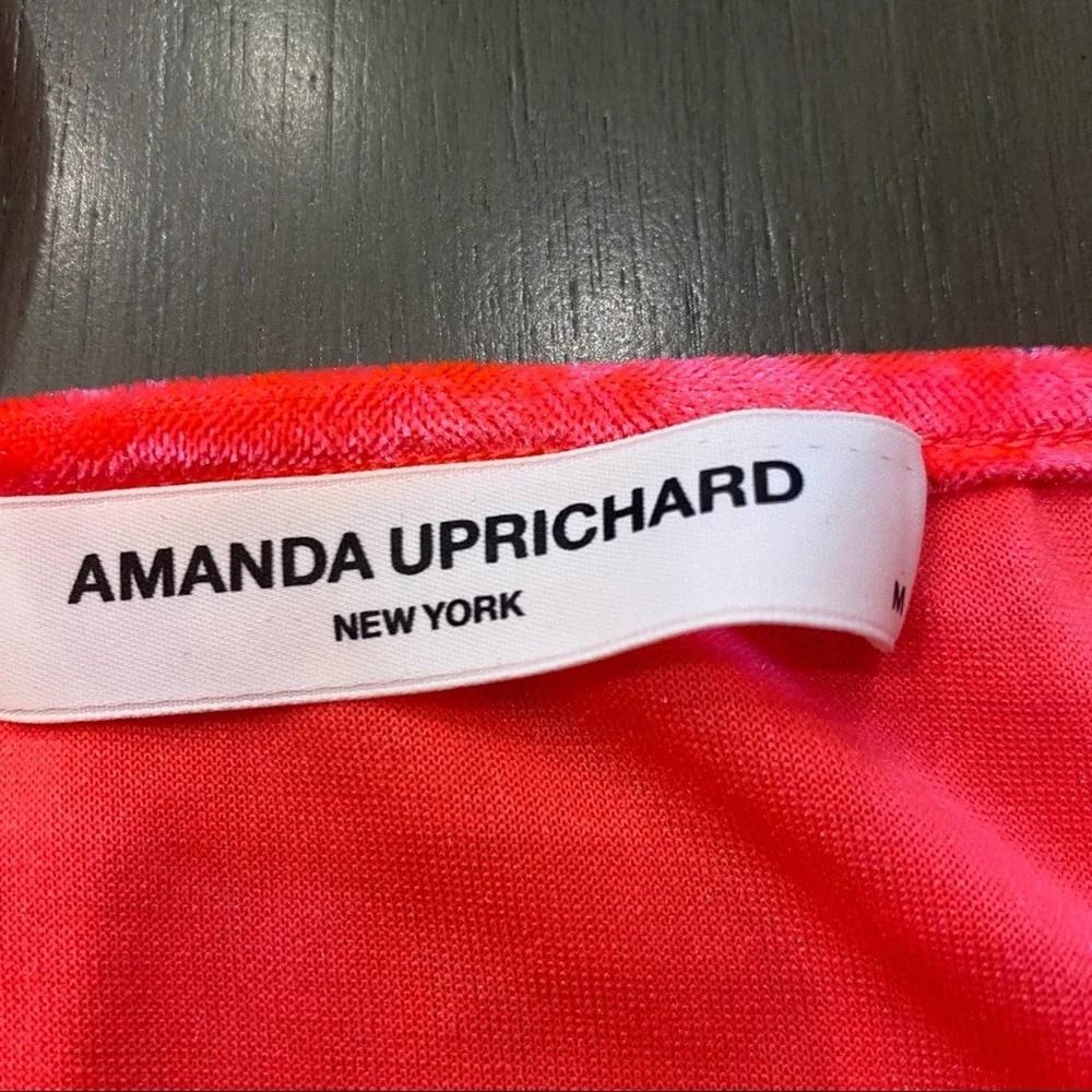 AMANDA UPRICHARD Neon Pink Bodysuit - Picture 7 of 7